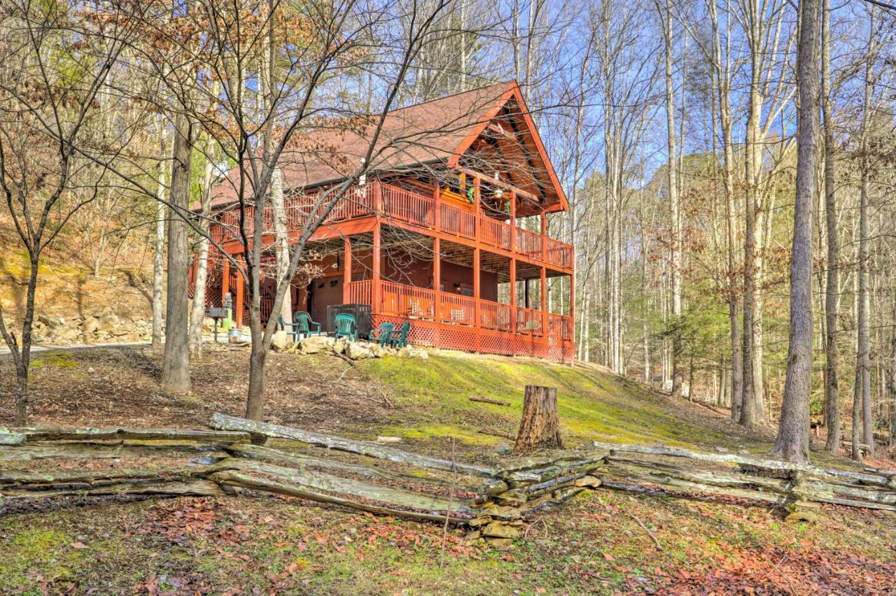 Creekside Sevierville Cabin Game Room&Hot Tub! Buitenkant foto